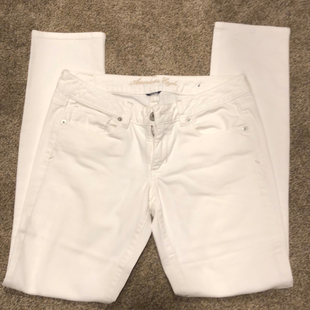 American Eagle white skinny jeans - Sz 6